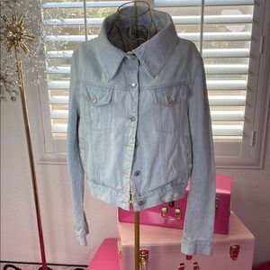 Vintage Maurie & Eve Light Wash Denim Jacket